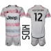 Juventus Alex Sandro #12 Replika Babykläder Borta matchkläder barn 2023-24 Korta ärmar (+ Korta byxor)